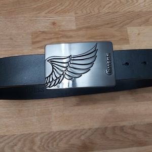 GUESS Mens Leather Belt
